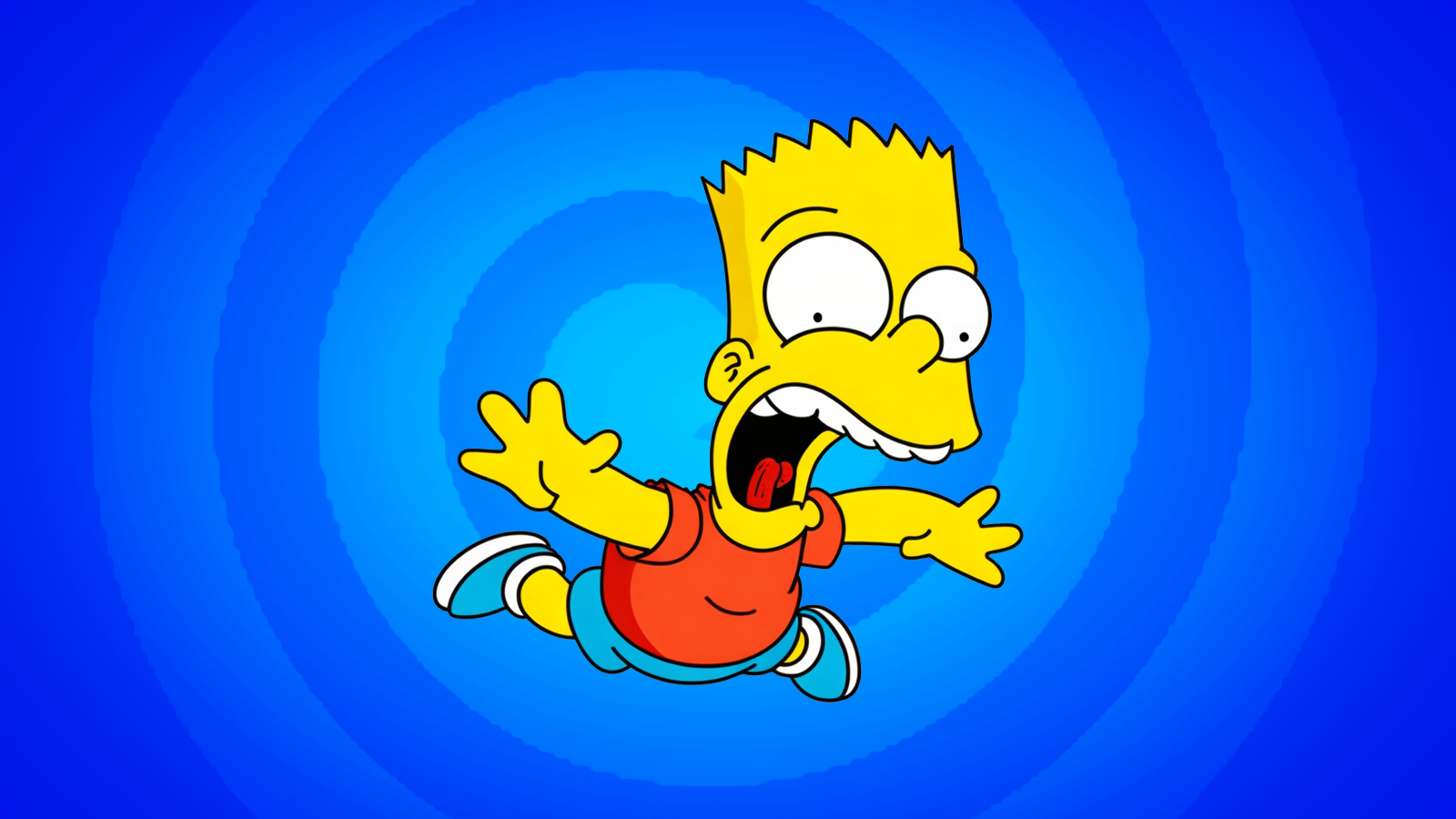 Falling Bart Simpson