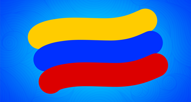 Ecuador Colombia Flag