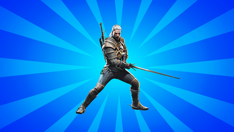 Geralt Witcher cursor trail
