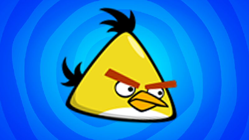 Chuck Angry Birds cursor trail