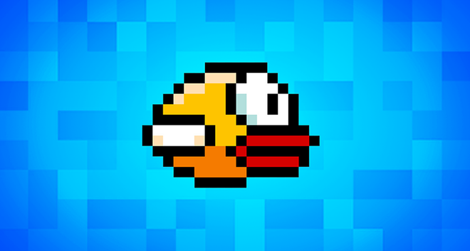 Flappy Bird cursor trail