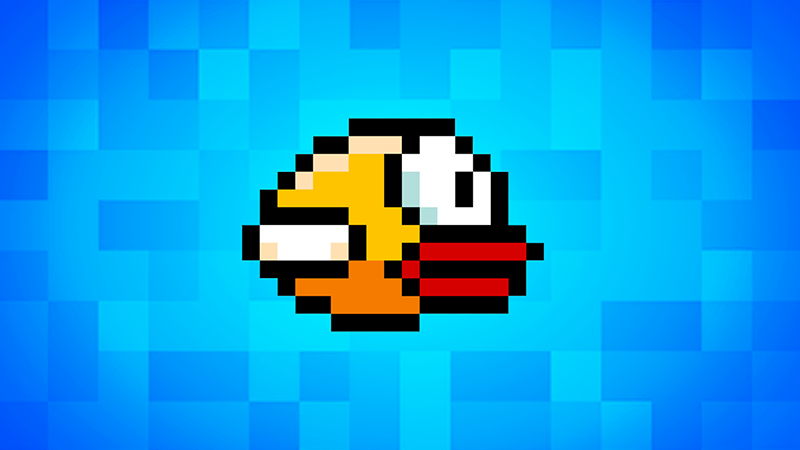 Flappy Bird cursor trail