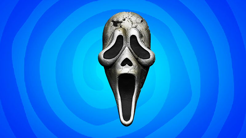 Scream VI Mask cursor trail
