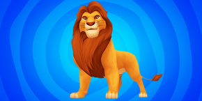 Lion King Simba cursor trail