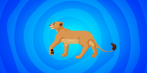 Lion King Nala cursor trail