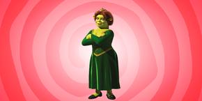 Shrek Fiona Ogre cursor trail