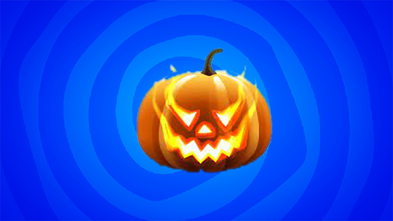 Helloween Pumpkin cursor trail