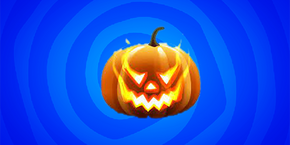 Helloween Pumpkin cursor trail