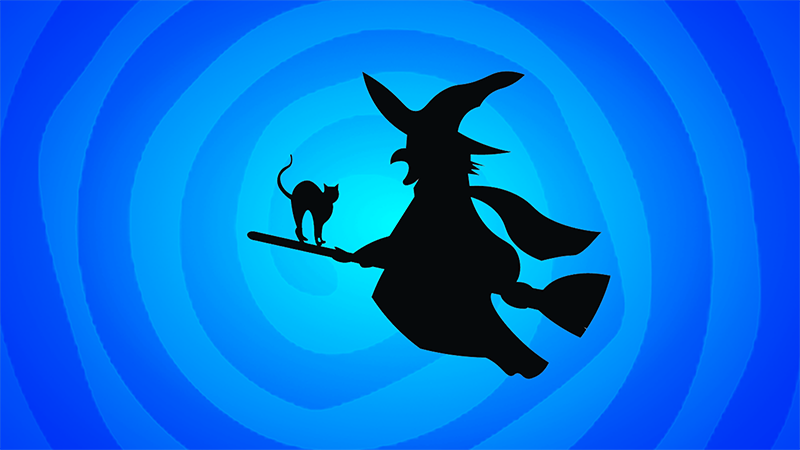 Helloween Witch1 cursor trail