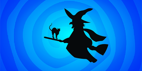 Helloween Witch1 cursor trail