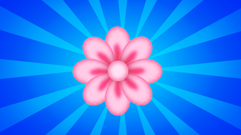 Flower Pinky cursor trail