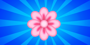 Flower Pinky cursor trail