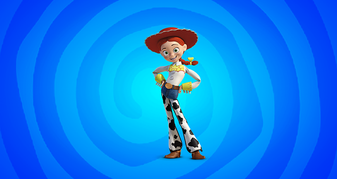 Toy Story Jessie cursor trail