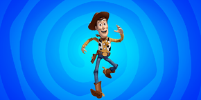 Toy Story Woody cursor trail