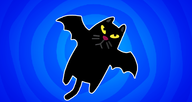 Bat Cat Cursor Trail