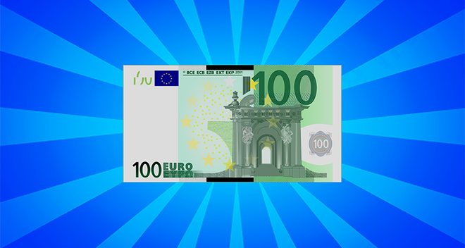 100 euro Cursor Trail