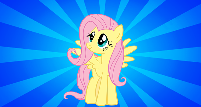 My Little Pony Fluttershy Cursor Trail