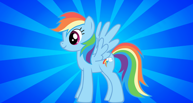 My Little Pony Rainbow Dash Cursor Trail