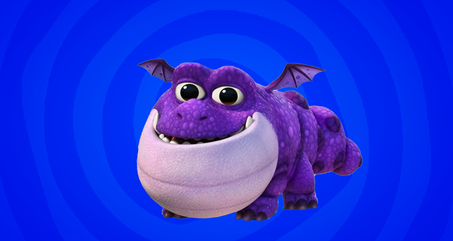 Dragons: Rescue Riders: Burple Cursor Trail - cursor-trails.com