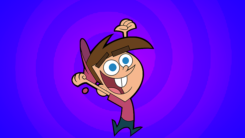 The Fairly OddParents Timmy Turner cursor trail