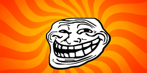 Troll Face Meme Cursor Trail