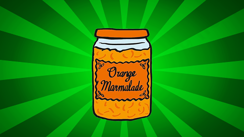 Paddington: Orange Marmalade cursor trail