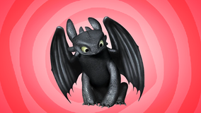 How to train your Dragon Toothless cursor trail