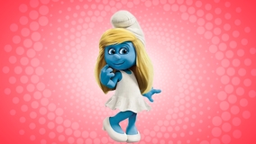 Smurfs Smurfette Cursor Trail