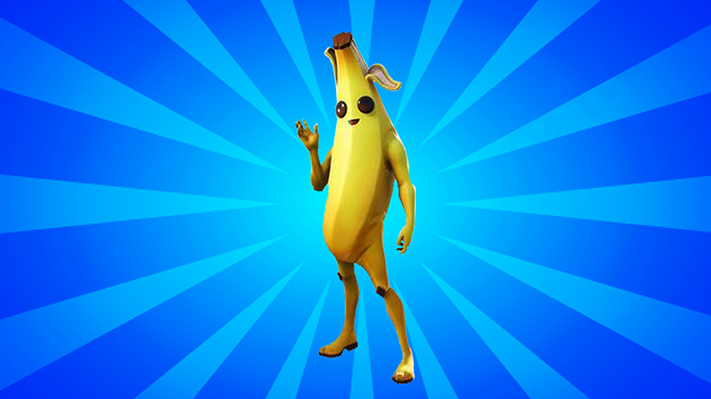 Peely from the Fortnite