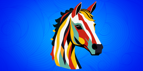 Multicolor Horse